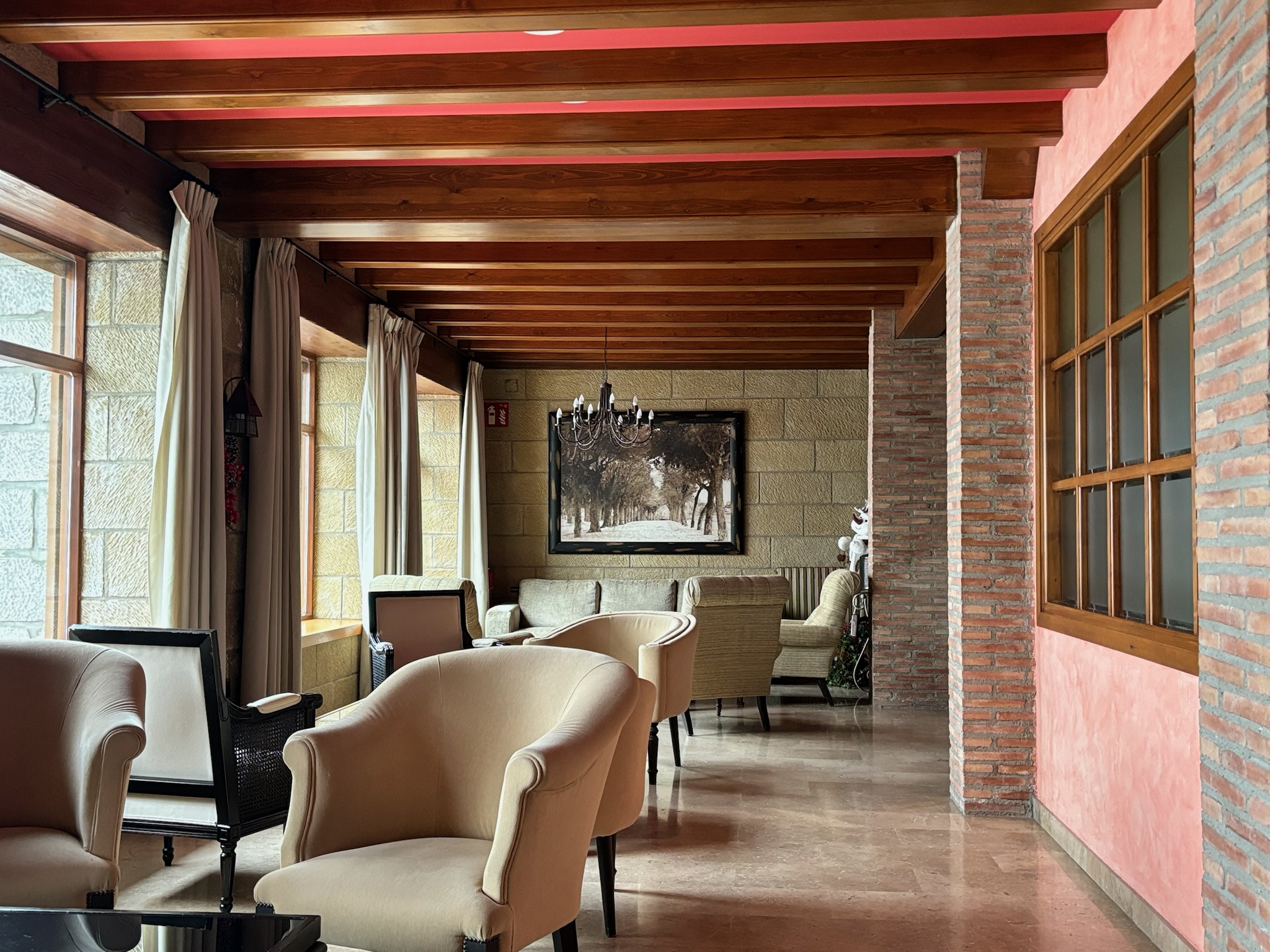 Zona común Hotel Villa de Canfranc